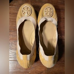 Tory Butch patent flats